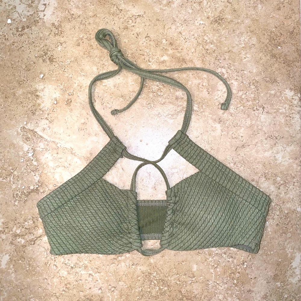 Green Bikini Top